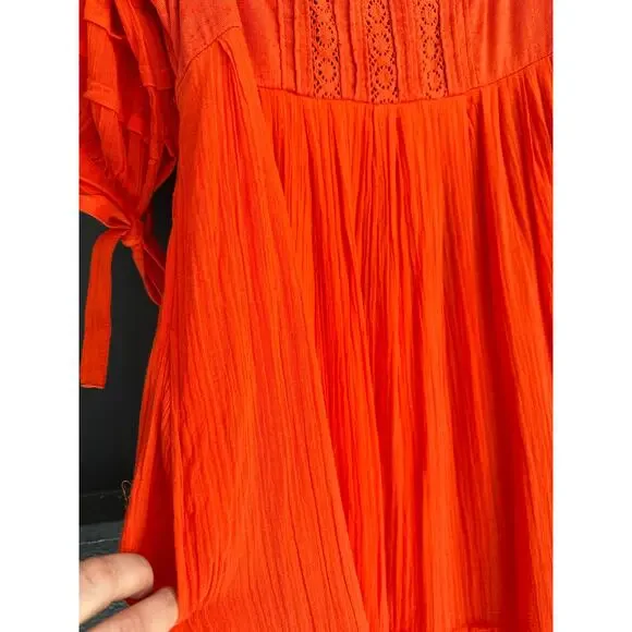 Free People Let's Be Friends Midi Dress